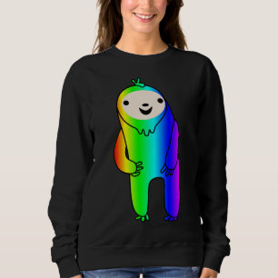 Excted Rainbow Sloth T Shirt