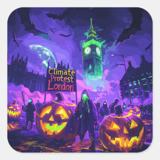 ExDesigner | Anpassning | Halloween Fyrkantigt Klistermärke
