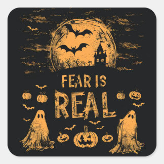 ExDesigner | Anpassning | Halloween Fyrkantigt Klistermärke