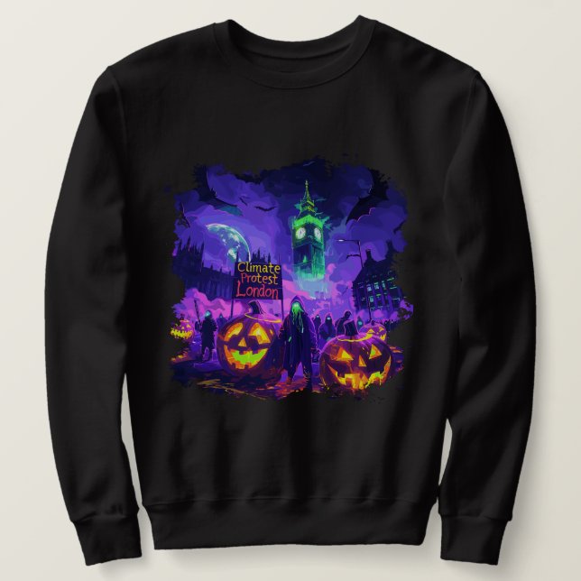 ExDesigner | Anpassning | Halloween Lång Ärmad Tröja (Design framsida)