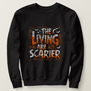 ExDesigner Anpassning Halloween Lång Ärmad Tröja