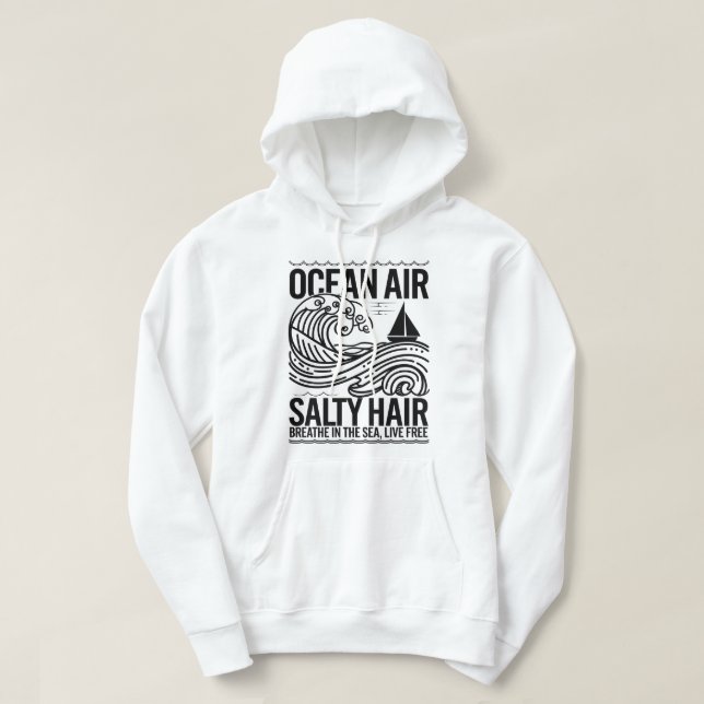 Exdoor Äventyr Camping Therapy Art Hoodie (Design framsida)