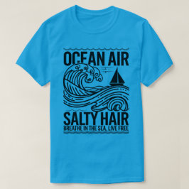 Exdoor Äventyr Camping Therapy Art T Shirt