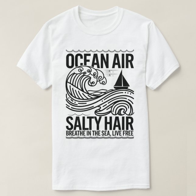 Exdoor Äventyr Camping Therapy Art T Shirt (Design framsida)