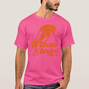 Exdoor Hiker Yellowstone National Pa Älskare T Shirt