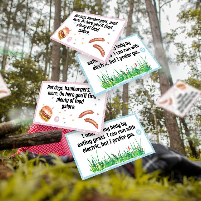 Exdoor Treasure Hunt Clues, utomhus Kids Games Brevhuvud (Skapare uppladdad)