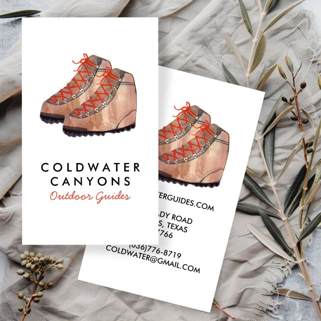 Exdoorsy Camp Hike Explorer Äventyr Visitkort (Outdoorsy Camp Hike Explore Adventure CUSTOM Business Card
)