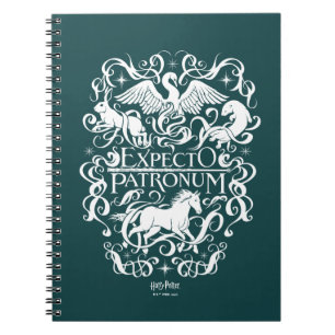 Execto Patronum Filigree Graphic Anteckningsbok