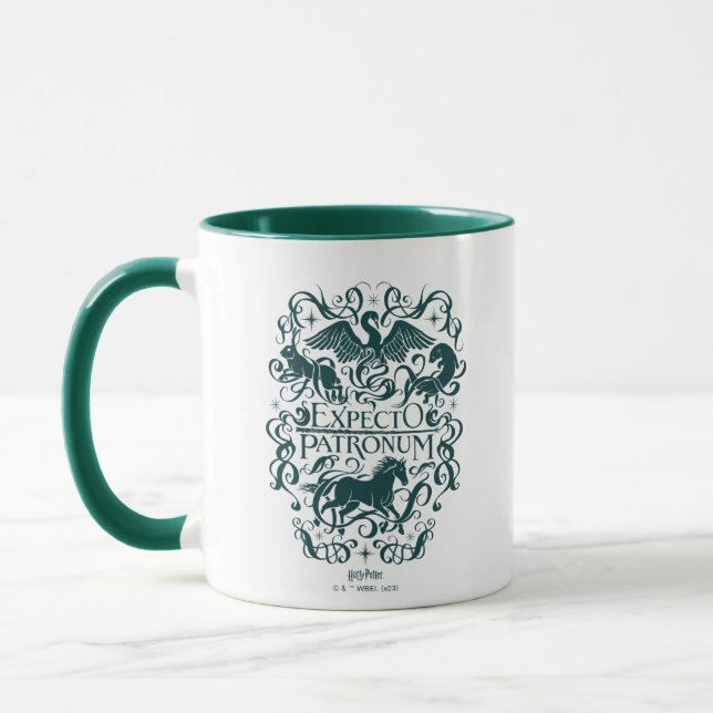 Execto Patronum Filigree Graphic Mugg (Vänster)