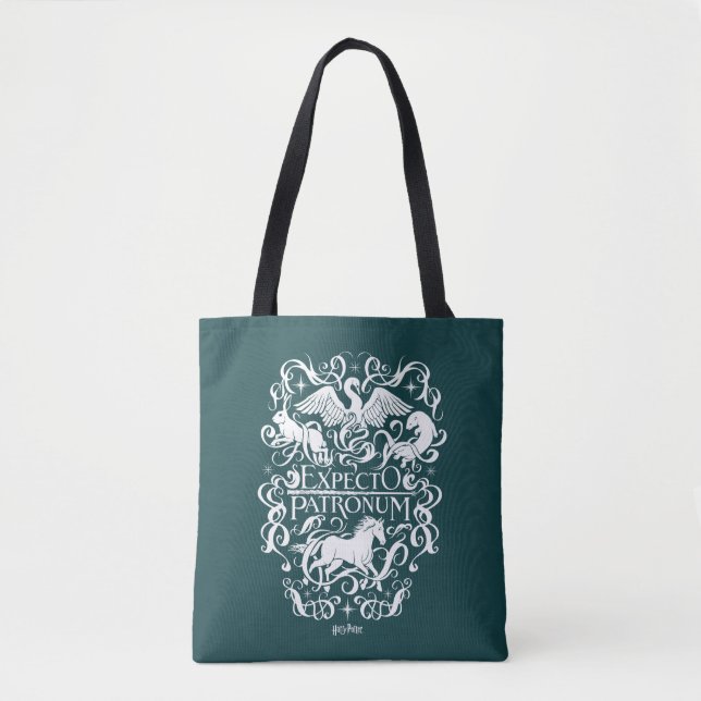 Execto Patronum Filigree Graphic Tygkasse (Framsida)