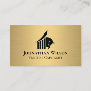 Executive Business Guld Metallic Visitkort