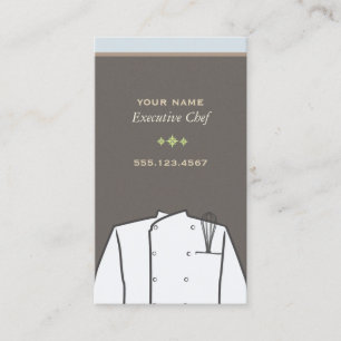 Executive Chef-Affärskort Visitkort