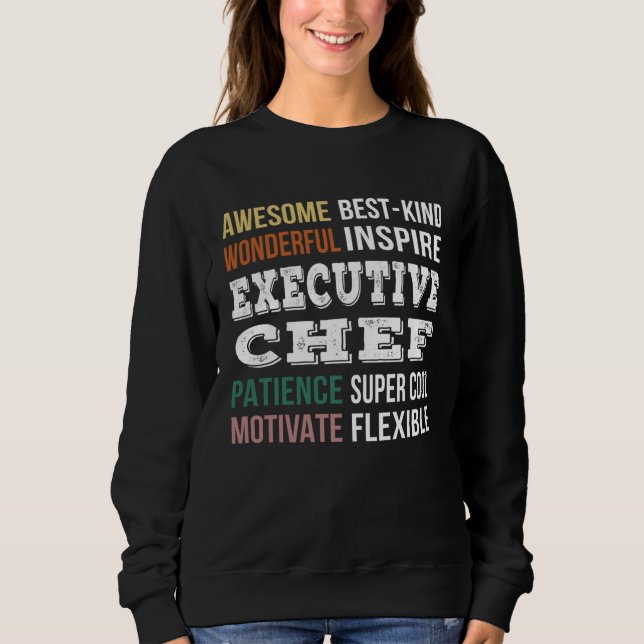 Executive Chef  Appreciation T Shirt (Framsida)