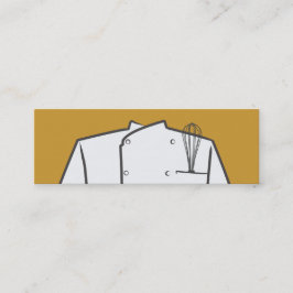 Executive Chef Mini-Affärskortet Mini Visitkort