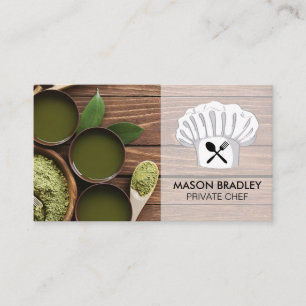 Executive Chef Modern Kitchen Visitkort