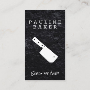 Executive Chef Skiva Cleaver Knivar Visitkort