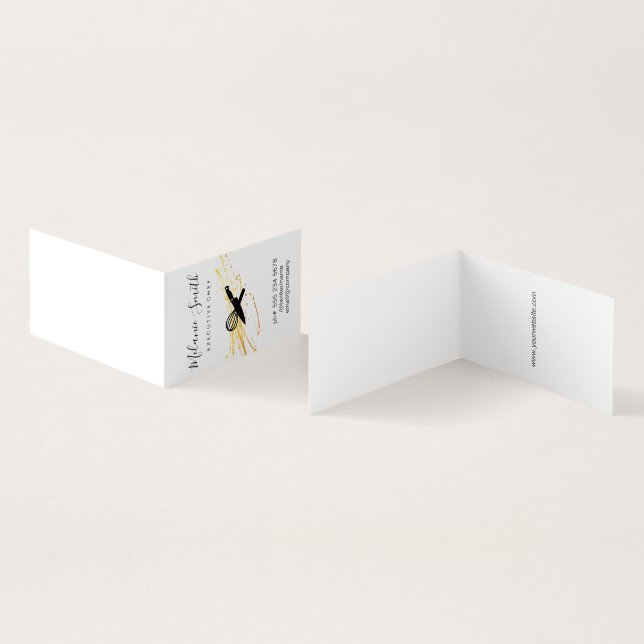 Executive Chef Visitkort (In- och utsida)