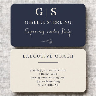 Executive Coach Visitkort