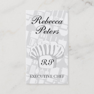 Executive Culinary Master Monogram Visitkort