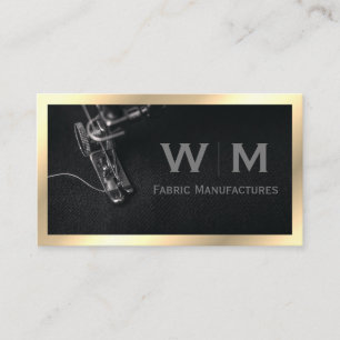 Executive Guld Classic Monogram Tillverkning Visitkort