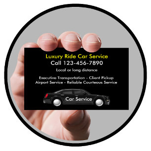Executive Luxury Car Service Visitkort