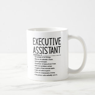 Exekutiv assistent kaffemugg