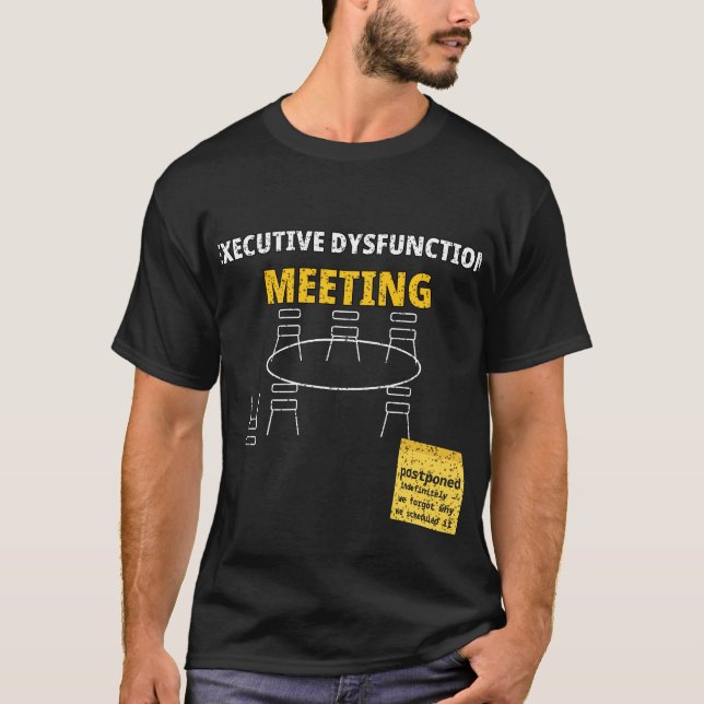 Exekutiv Dysfunktion Möte Tee — ND Tee (Framsida)