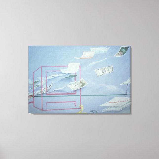 Exekutiva medel I Canvastryck (Framsida)