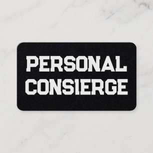 Exekutivassistent för personligt ansvar visitkort