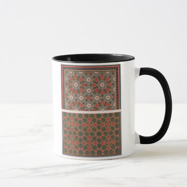 Exempel av takdekorationer, från 'arabisk konst mugg (Höger)