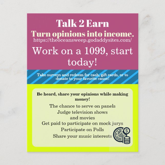 Exempel på affärsflygare flygblad (Framsidan)