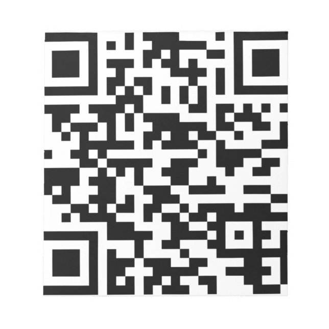 Exempel på Bitcoin QR-kod Anteckningsblock (Framsida)