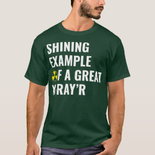 Exempel på en Underbar XRayR-teknik för radiologi T Shirt