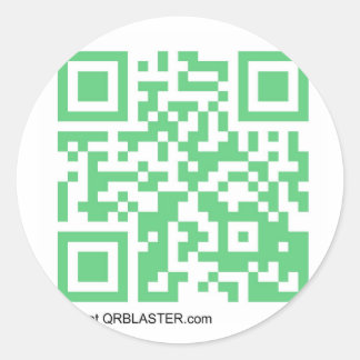 Exempel på fästpunkt runt klistermärke