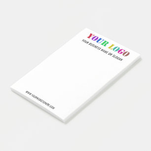 Exempel på Logotyp och text Business PostIT®-antec Post-it Block