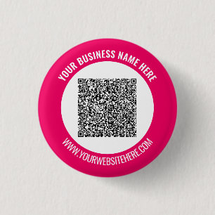 Exempel på QR-kod och textknapp för Anpassningsbar Knapp
