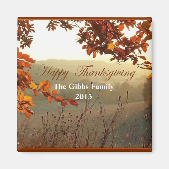 Exempel på thanksgiving Magnet 2013 (Framsidan)