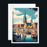 Exempel på Tysklanda vintage resor i Flensburg Vykort<br><div class="desc">Exempel på Tyskland konst vintage resor ställe i Flensburg</div>