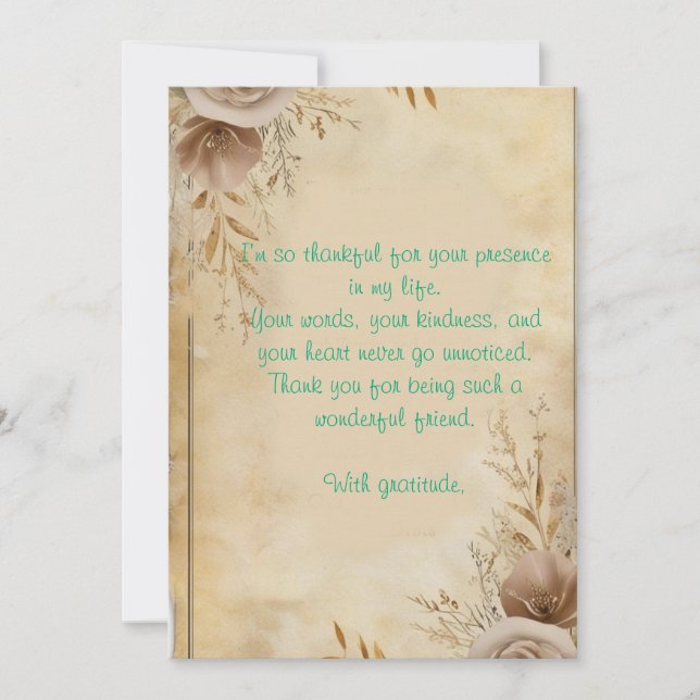 exempelmeddelande om tacksamhet inbjudningar (Framsida)