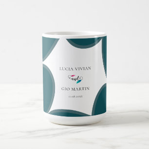 Exempelvis Forest Grönt Wedding Favor Mugg