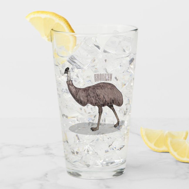 Exemplar på tecknaden av Emu-fåglar Glaskopp (Framsida Ice)