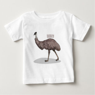 Exemplar på tecknaden av Emu-fåglar T Shirt