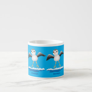 Exemplar på tecknaden för sandpiper i Cute baby Espressomugg