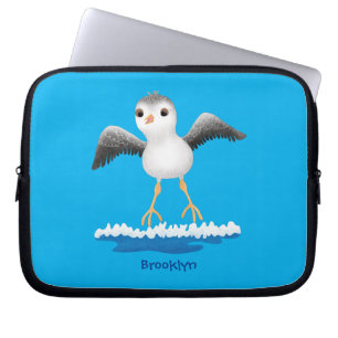 Exemplar på tecknaden för sandpiper i Cute baby Laptop Fodral