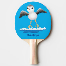 Exemplar på tecknaden för sandpiper i Cute baby Pingisracket
