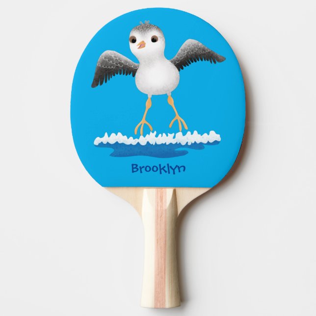 Exemplar på tecknaden för sandpiper i Cute baby Pingisracket (Framsidan)