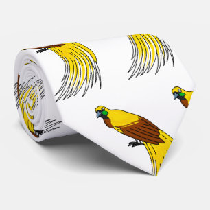 Exemplet Cute Mindre fågeln i paradiset Slips