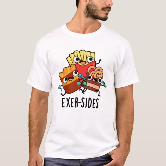 Exer-sidor Rollig Träningsvits  T Shirt (Framsida)