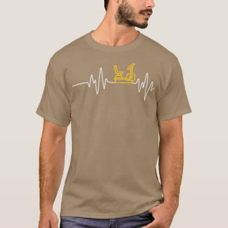 Exercise Bike Gym Weightlift Heartslag 1 T Shirt