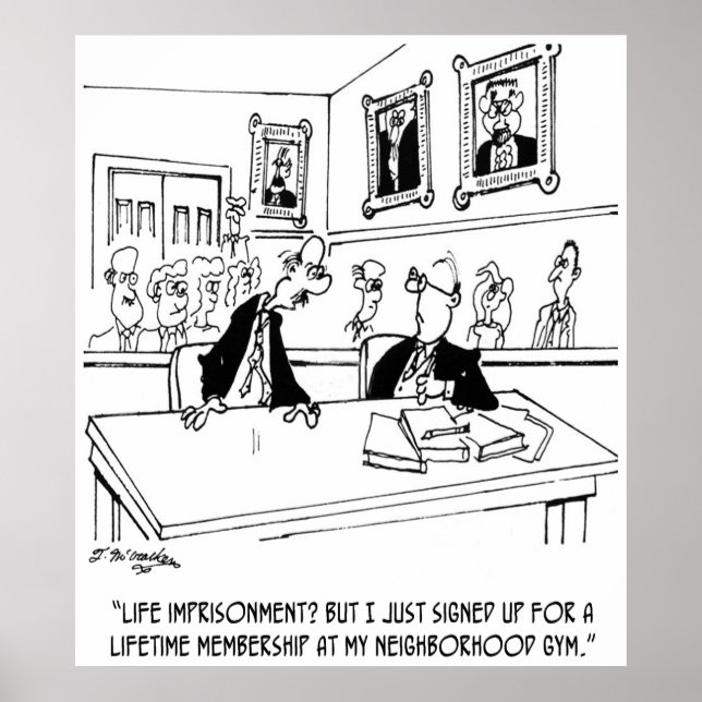 Exercise Cartoon 5311 Poster (Framsidan)